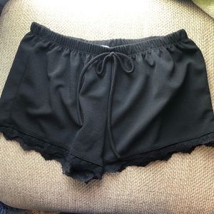 Black shorts